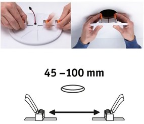 Paulmann 92388 - LED/8,5W IP44 Lampă încastrată baie VARIFIT 230V