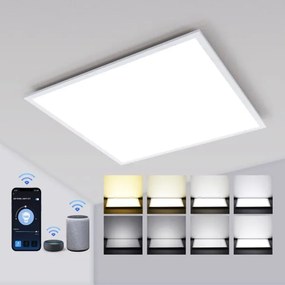 Panou LED RGBW dimabil încastrat Aigostar MESH LED/36W/230V 60x60 cm
