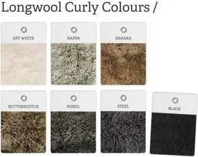 Blana de oaie Long Wool Curly Single 90x60cm