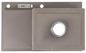 Chiuvetă din oțel inoxidabil Dahlia III