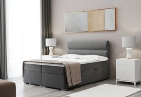 Expedo Pat tapitat boxspring FELTA + topper, 180x200, riviera 81