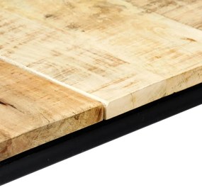Masa de bucatarie, 180x90x75 cm, lemn masiv de mango nefinisat 1, 180 x 90 x 75 cm