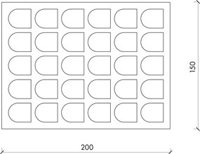 Pătură roșie/roz 150x200 cm Gilli – noo.ma