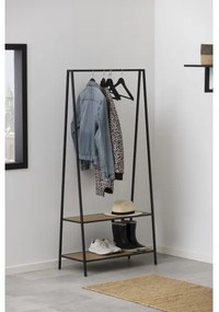 Cuier SARON, stejar/negru