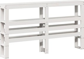 vidaXL Tăblie de pat cu rafturi, 160 cm, lemn masiv de pin