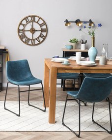 Set 2 buc. scaune pentru sufragerie Basta (albastru). 1009968