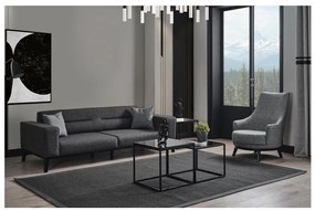 Fotoliu Balunella (gri deschis + negru). 1106480