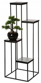 Suport pentru flori KASKADA 110x40 negru