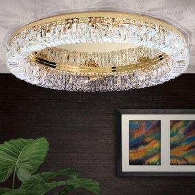 Lustra aplicata cristal Schöler design modern de lux Ring 107cm gold