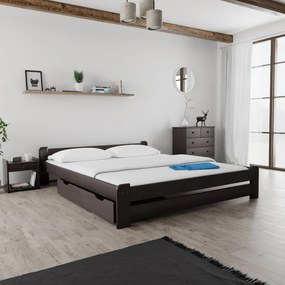 AKCE Úložný box pod postel 200 cm, ořech II. jakost