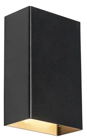 Lampă de perete inteligentă neagră 10 cm inclusiv 2 Wifi G9 - Otan