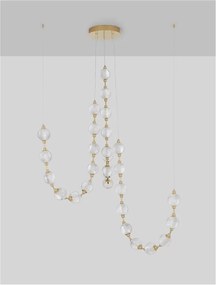 Lustra LED XXL suspendata moderna design elegant BRILLANTE