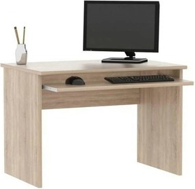 Masa birou JOHAN NEW 02, stejar sonoma, DTD laminat, 100x68x74 cm
