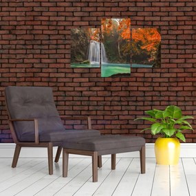 Tablou - Cascadă în Thailanda (90x60 cm)