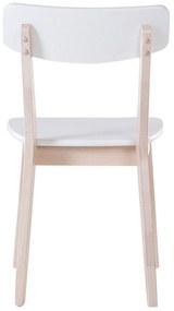 Set 2 buc. scaune sufragerie Salmos (alb). 1035610