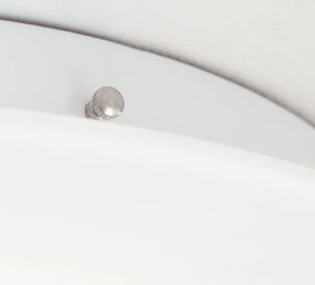 Plafoniera moderna diametru 37cm, Alba
