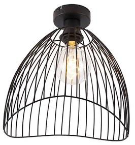 Plafoniera de design neagră 29 cm - Pua