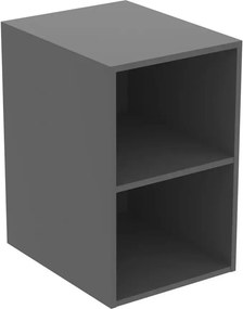 Dulap lateral inalt suspendat Ideal Standard i.life B gri quartz mat 40 cm