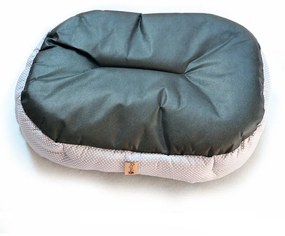 Culcuş pentru câine PUNCTE mărime M - 65 x 50 cm