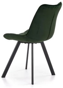 Set 6 scaune K332 velvet verde