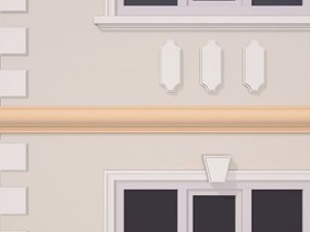 Brau decorativ de exterior FP310 dimensiuni 250x70x2000mm