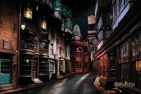 Poster de artă Harry Potter -  Aleea Diagonalei