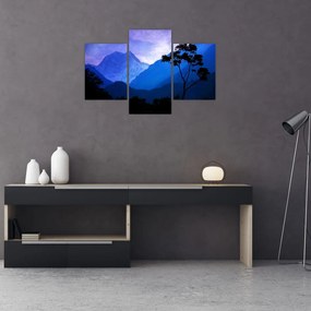 Tablou - Cerul de noapte din Nepal (90x60 cm)