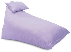 Fotoliu puf, Pufrelax Kudos, perna inclusa, material impermeabil, Lilac