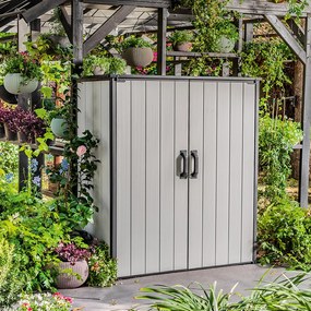 Depozitare grădină Premier High Store gri-maroniu