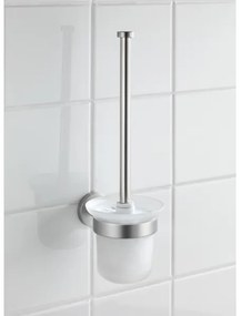 WENKO 19614100 - Perie WC BOSIO MATT 10x14 cm oțel inoxidabil/argintiu/satinat