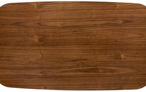 Masa Pedro nuc/negru L160 cm
