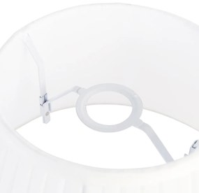 Abajur plisat alb 35/20 cm