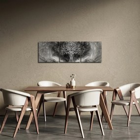 Tablou - Copacul vieții (cu ceas) (90x30 cm)