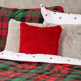 Lenjerie de pat din bumbac 4Home Scotch winter, 140 x 220 cm, 70 x 90 cm