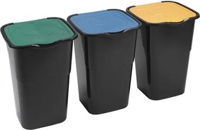 Heidrun Coşuri pentru sortarea deşeurilor, set 3 buc