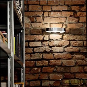 Aplica de perete LED moderna ZED AP1 ROUND CROMO 115184
