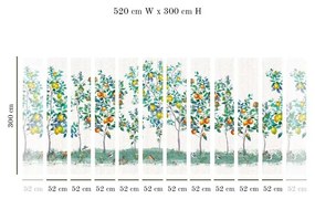 Tapet VLAdiLA Citrus Garden 520 x 300 cm