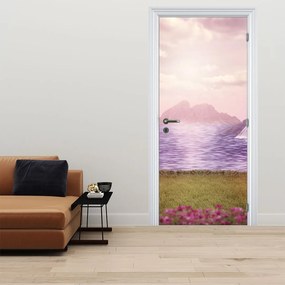 Fototapet pentru ușă - Lacul (95x205cm)