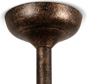 BRILAGI - Lustră pe tijă FORGE 2xE27/60W/230V cupru/patină