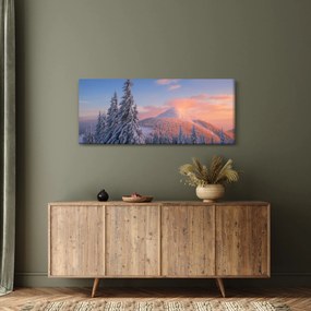Tablou - Peisaj de iarnă (120x50 cm)