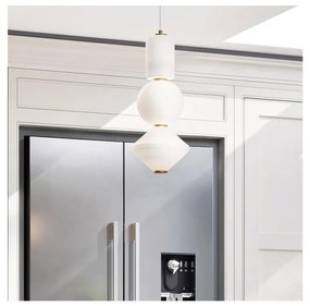 Alora Mood ALM-BIJOU-P3-GD - Lustră LED BIJOU suspendată pe cablu, 20 W, 230 V, 3000 K, auriu