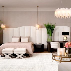 Vaza, Vas decorativ design LUX Haight M, frosted
