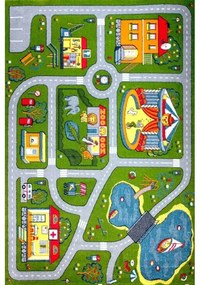 Covor Kolibri 11061-130 Oras cu Drumuri Selectează mărime: 080 X 150