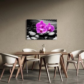 Tablou - Orhidee violet (90x60 cm)