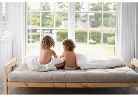 Canapea extensibilă maro/bej 204 cm Grab - Karup Design