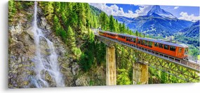 Tablou - Matterhorn, Zermatt, Valais, Elveția (120x50 cm)