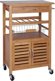 MASA GHERIDON,60X36X84.5 CM,NATURE,BAMBUS