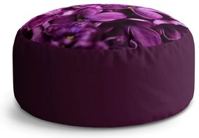 Taburet Circle flori mov, violet