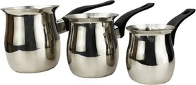 Set de ibricuri HausRoland GS-01155-3PC, 3 buc, 0,200/0,400/0,600 l, Otel inoxidabil