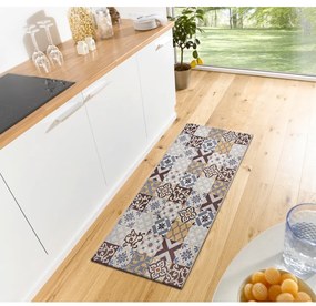 Covor maro de tip traversă 75x150 cm Cappuccino Mosaik – Hanse Home